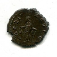 Tetrico I (270-273 d.C.): antoniniano "LAETITIA  AVG" (RIC#87)
