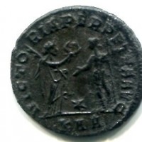 Tacito (275-276 d.C.): antoniniano "VICTORIA PERPETUA AVG" zecca di Serdica (RIC#202)