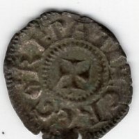 Aquileia, Gregorio di Montelongo (1251-1269): denaro piccolo scodellato (MIR#20)
