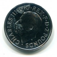 Gran Bretagna, Carlo III (dal 2022): 2 pounds 2024 "Britannia and Liberty", oncia
