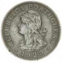 Sao Tomè e Principe: 50 centavos 1929 (KM#1)