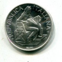 Repubblica Italiana: 1993, 500 lire "Università di Pisa", da confezione zecca