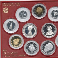 Repubblica Italiana: serie annuale PROOF 1985
