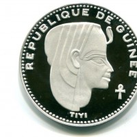 Guinea: 500 franchi 1970 "Regina Tiyi"" (KM#28)