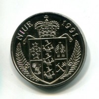 Niue, Elisabetta II (1952-2022): 5 dollari 1991 "100° Anniversario del Basketball" (KM#144)