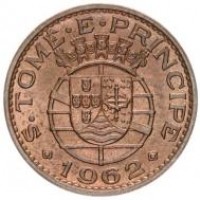 Sao Tomè e Principe: 1 escudo 1962 (KM#18)