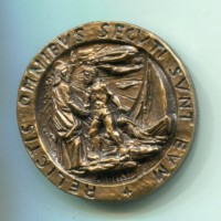Paolo VI (1963-1978): medaglia annuale 1972, ANNO X, opus Berti (Calò#2)
