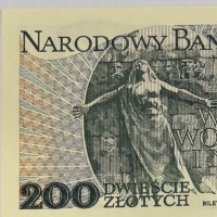 Polonia: 200 zlotych 01/12/1988 (Pick#144c)