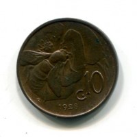 Vittorio Emanuele III (1900-1943): 10 cent. 1928 "Ape" (Gigante#237)
