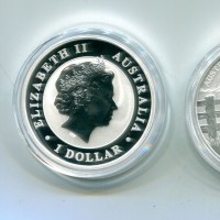Australia, Elisabetta II (1952-2022): 1 dollaro 2014 "Australian Stock Horse", con certificato di autenticità.