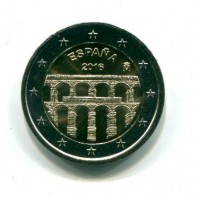Spagna 2016: 2 euro commemorativo "Città Vecchia di Segovia'"