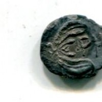 Bruttium, Rhegion (415-387a.C.): litra (HN Italy#2499)