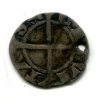 Padova, Ulrico di Walsee (1320-1321): grosso (MIR#207), forato
