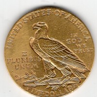 Usa: 5 dollari 1912 "Indian"
