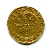 Mirandola, Ludovico II Pico (1550-1568): scudo d'oro (MIR#501)