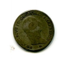 Milano, Francesco I (1815-1835): 1/4 lira 1823-M (Gigante#84), limata al bordo