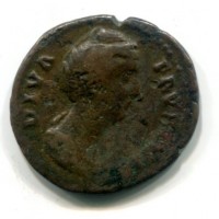 Faustina I (138-147 d.C.): asse "AVGVSTA" (RIC#1184)
