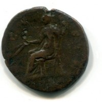 Faustina I (138-147 d.C.): asse "AVGVSTA" (RIC#1184)
