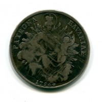 Germania, Bayern, Maximilian III Josef (1745-1777): tallero 1756 (KM#223.2)