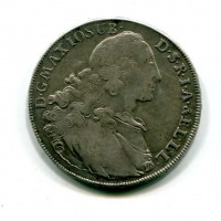 Germania, Bayern, Maximilian III Josef (1745-1777): tallero 1768 (KM#234.1)