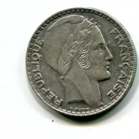 Francia, Terza Repubblica (1871-1940): 20 franchi 1938 (Gadoury#852)