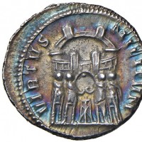 Diocleziano (284-305 d.C.): argenteo "VIRTVS MILITVM" (RIC#27a), grammi 2.89. Ex asta Nomisma lotto 370