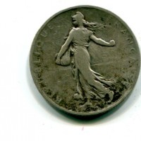 Francia, Terza Repubblica (1871-1940): 2 franchi 1899 (Gadoury#532)