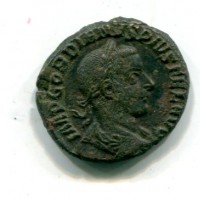 Gordiano III (238-244 d.C.): asse "LAETITIA AVG" 8,50g (Cohen#123)