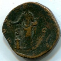 Faustina I (138-147 d.C.): sesterzio "AVGVSTA" (RIC#1126)
