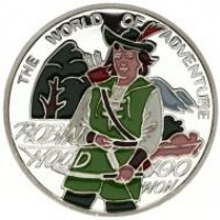 Corea del Nord: 100 won 1996 "Robin Hood" (KM#519)