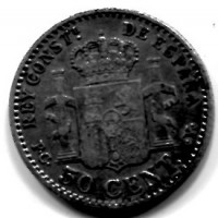 Spagna, Alfonso XIII (1886-1931): 50 cent.1904 (KM#723)
