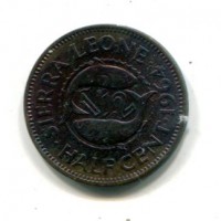 Sierra Leone: 1/2 cent. 1964 "Sir Milton Margai" (KM#16)