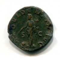 Massimino I il Trace (235-238 d.C.): sesterzio "PROVIDENTIA AVG" (RIC,IV#61). gr.15,29