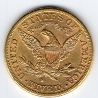 Usa: 5 dollari 1886-S "Liberty" (KM#101)
