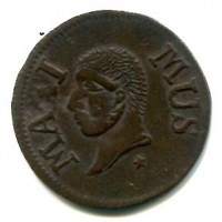 Francia, Lille: gettone (1827) "Maxi-Mus/Non Plus Ultra"
