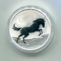 Australia, Elisabetta II (1952-2022): 1 dollaro 2021 "Australian Brumby" -oncia-
