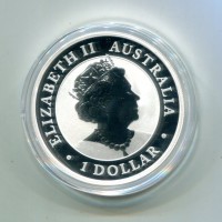 Australia, Elisabetta II (1952-2022): 1 dollaro 2021 "Australian Brumby" -oncia-
