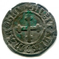 Savoia, Amedeo VIII (1416-1440): quarto di grosso I tipo (MIR#142a)
