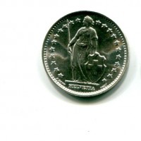Svizzera, Confederazione: 1 franco 1966