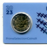 Italia 2023: 2 euro commemorativo "Cento anni dell'Aeronautica Militare",  in coincard
