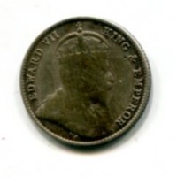 Straits Settlements, Edoardo VII (1901-1910): 5 cent. 1902 (KM#20)