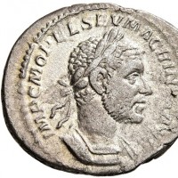 Macrino (217-218 d.C.): denario "SECVRITAS TEMPORVM" (RIC#91), grammi 2,74