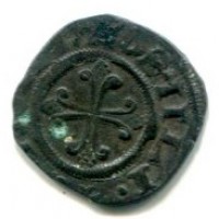 Milano, Seconda Repubblica (1447-1450): denaro (Crippa#4A)
