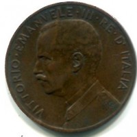 Vittorio Emanuele III (1900-1943): 5 cent. 1918 (Gigante#262)
