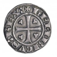 Milano, Enrico VII di Lussemburgo (1310-1313): doppio ambrosino (MIR#72/1; CNI#9/13), grammi 3.82. Ottima qualità, bel tondello regolare non ondulato