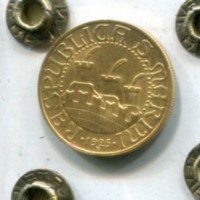 San Marino: 10 lire 1925 (Gigante#9), perizia Emilio Tevere
