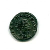 Claudio II (268-270 d.C.): antoniniano "FORTVNA REDVX" zecca di Roma 3,09g (Cohen#104)