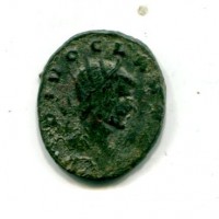 Claudio II (268-270 d.C.): antoniniano "CONSECRATIO" 3,26g (Cohen#43)