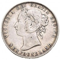 Canada, Newfoundland, Vittoria (1837-1901): 50 cent. 1900 (KM#6), grammi 11.72