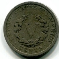 USA: 5 cent. 1900 "Liberty"

